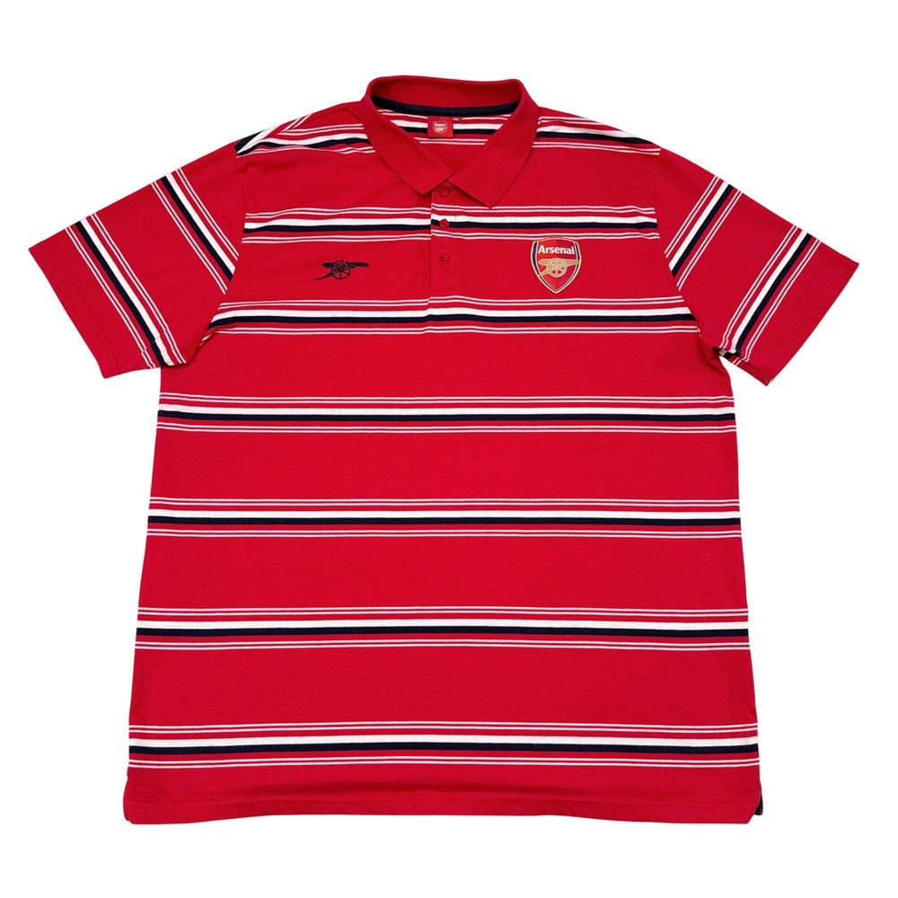 Arsenal FC Polo Shirt Mens 3XL Red Football Club Premier League Soccer London